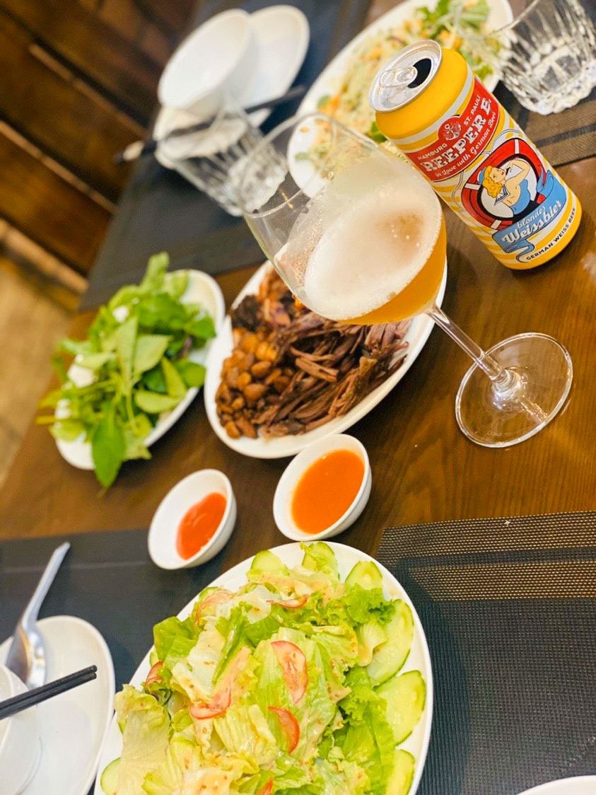 REEPER B WEISSBIER - bia lúa mì thủ công ( bia đục ). 